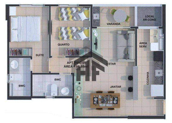 Imagem Apartamento com 2 Quartos à Venda, 61 m² em Candeias - Jaboatão Dos Guararapes Imagem Apartamento com 2 Quartos à Venda, 61 m² em Candeias - Jaboatão Dos Guararapes
