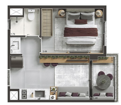 Imagem Apartamento com 2 Quartos à Venda, 63 m² em Saúde - São Paulo