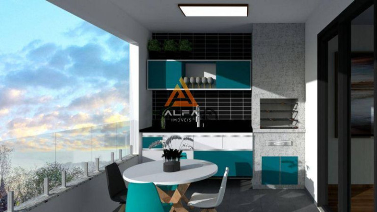 Imagem Apartamento com 2 Quartos à Venda, 89 m²
