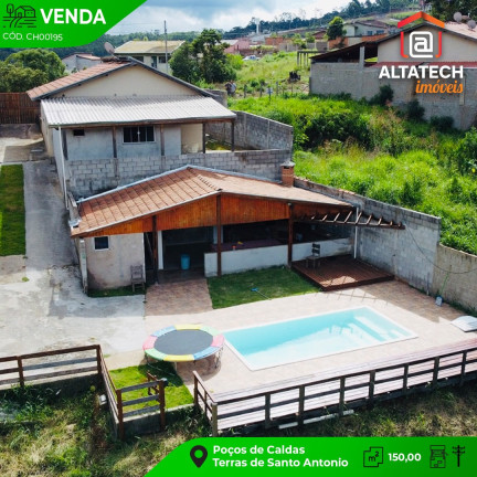 Imóvel com 3 Quartos à Venda, 150 m² em Terras De Santo Antonio - Poços De Caldas