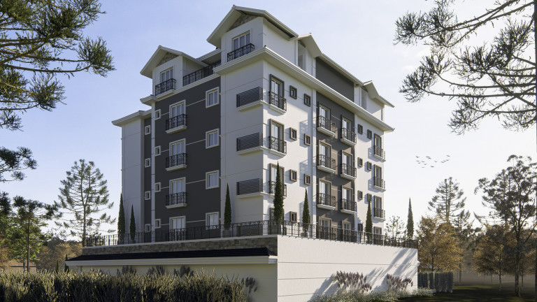 Imagem Apartamento com 2 Quartos à Venda, 63 m² em Pousada Da Neve - Nova Petrópolis Imagem Apartamento com 2 Quartos à Venda, 63 m² em Pousada Da Neve - Nova Petrópolis