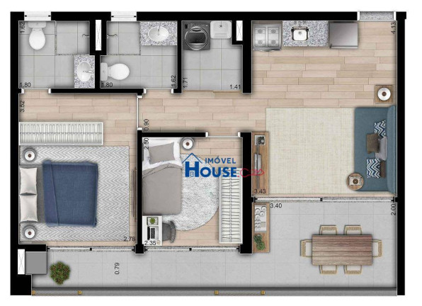 Imagem Apartamento com 2 Quartos à Venda, 62 m² em Vila Madalena - São Paulo Imagem Apartamento com 2 Quartos à Venda, 62 m² em Vila Madalena - São Paulo