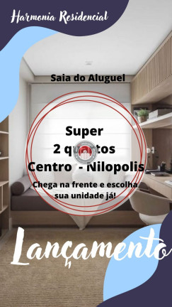 Imagem Apartamento com 2 Quartos à Venda, 46 m² em Centro - Nilopolis