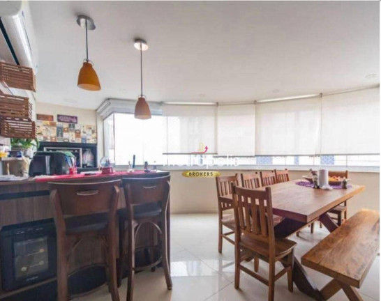 Imagem Apartamento com 3 Quartos à Venda, 126 m² em Vila Scarpelli - Santo André