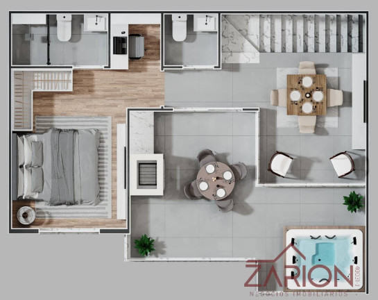 Imagem Apartamento com 2 Quartos à Venda, 63 m² em Vila Antônio Augusto Luiz - Caçapava