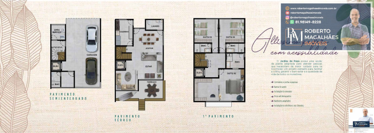 Imagem Casa com 5 Quartos à Venda, 258 m² em Poço - Recife Imagem Casa com 5 Quartos à Venda, 258 m² em Poço - Recife
