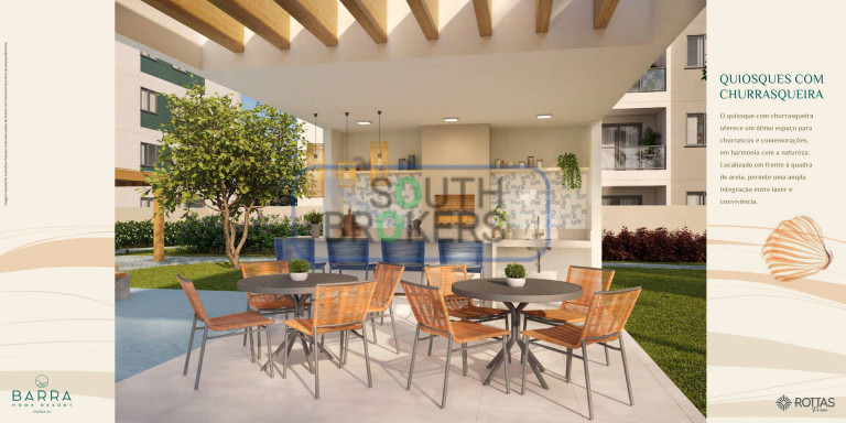 Imagem Apartamento com 2 Quartos à Venda, 52 m² em Barra Do Saí - Itapoá