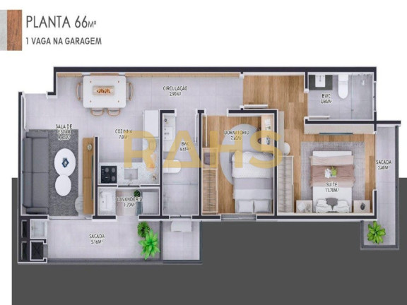 Imagem Apartamento com 2 Quartos à Venda, 65 m² em Costa E Silva - Joinville Imagem Apartamento com 2 Quartos à Venda, 65 m² em Costa E Silva - Joinville
