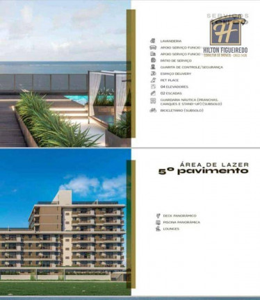 Imagem Apartamento com 3 Quartos à Venda, 66 m² em Santa Catarina - Cabedelo Imagem Apartamento com 3 Quartos à Venda, 66 m² em Santa Catarina - Cabedelo