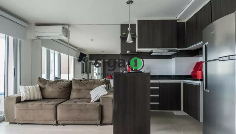 Imagem Apartamento com 1 Quarto para Alugar, 33 m² em Chácara Santo Antônio (zona Sul) - São Paulo Imagem Apartamento com 1 Quarto para Alugar, 33 m² em Chácara Santo Antônio (zona Sul) - São Paulo