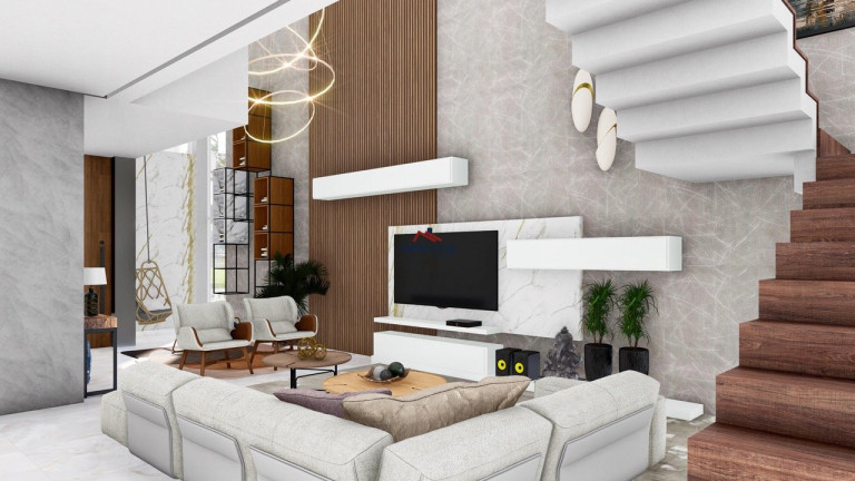 Imagem Sobrado com 3 Quartos à Venda, 361 m² em Jardim Dourado - Porto Belo