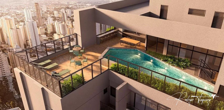 Imagem Apartamento com 2 Quartos à Venda, 68 m² em Setor Bueno - Goiânia