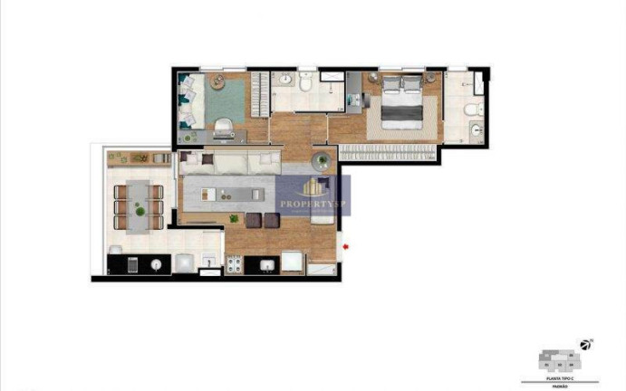 Imagem Apartamento com 2 Quartos à Venda, 67 m² em Sumaré - São Paulo