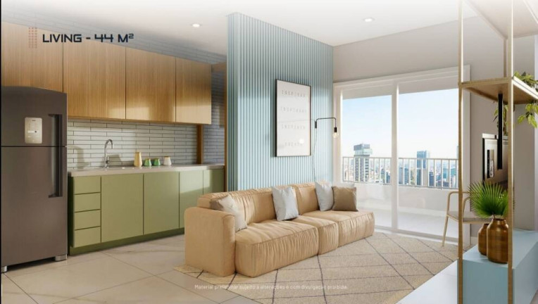 Imagem Apartamento com 1 Quarto à Venda, 44 m² em Parque Campolim - Sorocaba