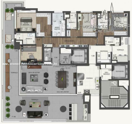 Imagem Apartamento com 4 Quartos à Venda, 247 m² em Vila Nova Conceição - São Paulo Imagem Apartamento com 4 Quartos à Venda, 247 m² em Vila Nova Conceição - São Paulo