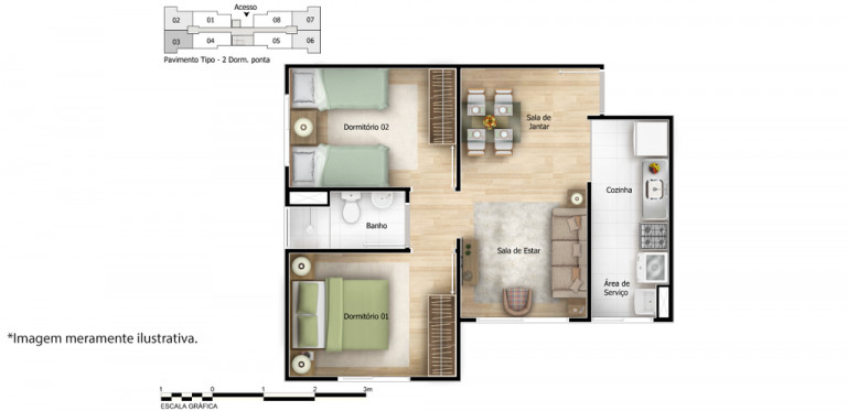 Imagem Apartamento com 2 Quartos à Venda, 41 m² em Jardim São Savério - São Paulo Imagem Apartamento com 2 Quartos à Venda, 41 m² em Jardim São Savério - São Paulo
