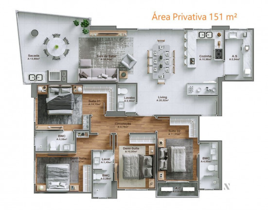 Imagem Imóvel com 4 Quartos à Venda, 275 m² em Centro - Balneário Camboriú Imagem Imóvel com 4 Quartos à Venda, 275 m² em Centro - Balneário Camboriú