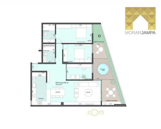 Imagem Apartamento com 2 Quartos à Venda, 62 m² em Intermares - Cabedelo