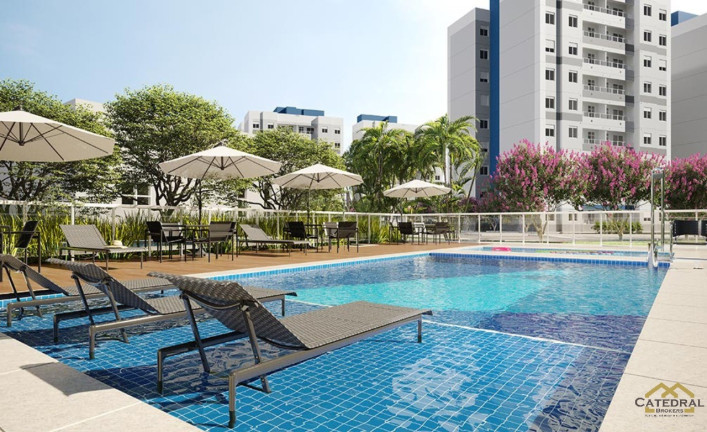 Apartamento com 3 Quartos para Alugar, 54 m² em Ponte De São João - Jundiaí