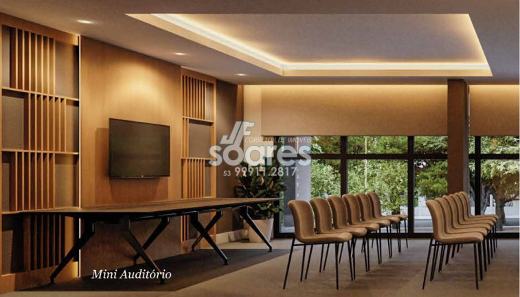 Imagem Apartamento com 1 Quarto à Venda, 33 m² em Centro - Pelotas