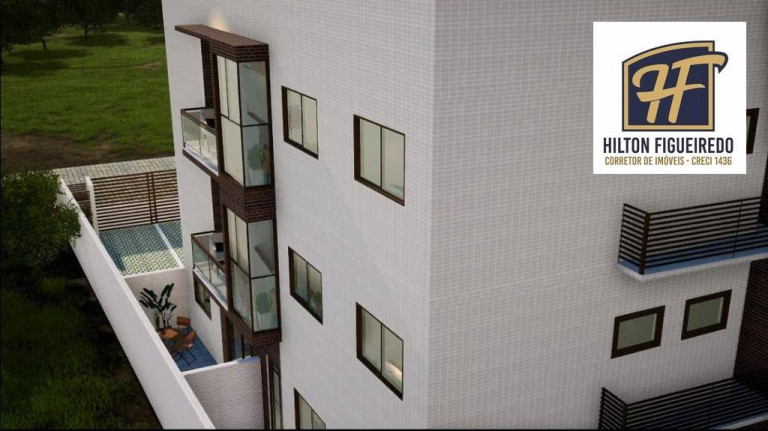 Imagem Apartamento com 2 Quartos à Venda, 60 m² em Ponta De Campina - Cabedelo
