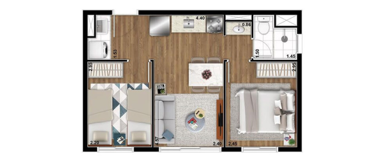 Imagem Apartamento com 2 Quartos à Venda, 37 m² em Ipiranga - São Paulo Imagem Apartamento com 2 Quartos à Venda, 37 m² em Ipiranga - São Paulo