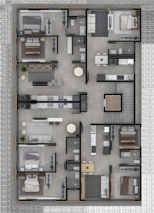 Imagem Apartamento com 2 Quartos à Venda, 52 m² em Praia Da Cal - Torres Imagem Apartamento com 2 Quartos à Venda, 52 m² em Praia Da Cal - Torres
