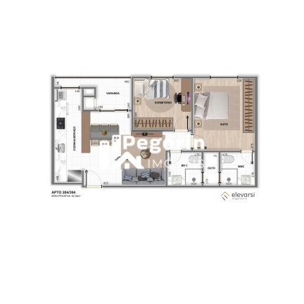 Imagem Apartamento com 3 Quartos à Venda, 75 m² em Centro - Pinhais Imagem Apartamento com 3 Quartos à Venda, 75 m² em Centro - Pinhais