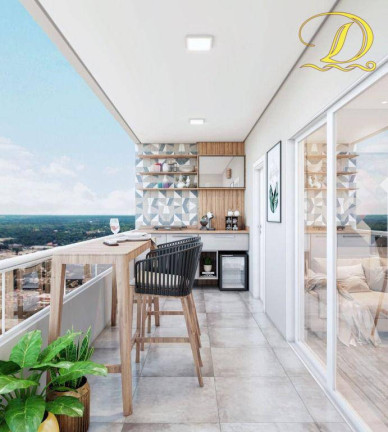 Apartamento com 2 Quartos à Venda, 84 m² em Canto Do Forte - Praia Grande