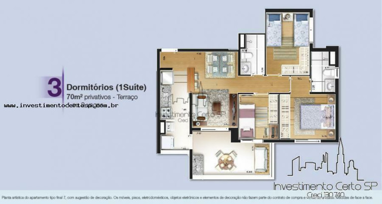 Imagem Apartamento com 3 Quartos à Venda, 70 m² em Vila Prudente - São Paulo Imagem Apartamento com 3 Quartos à Venda, 70 m² em Vila Prudente - São Paulo