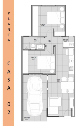 Imagem Casa com 2 Quartos à Venda, 57 m² em Areias - Tijucas Imagem Casa com 2 Quartos à Venda, 57 m² em Areias - Tijucas