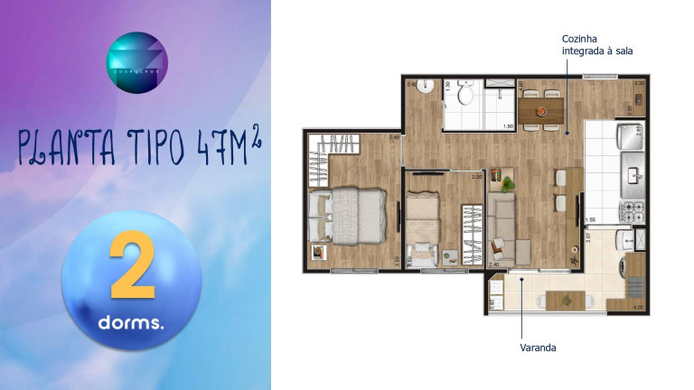 Imagem Apartamento com 2 Quartos à Venda, 47 m² em Vila Endres - Guarulhos