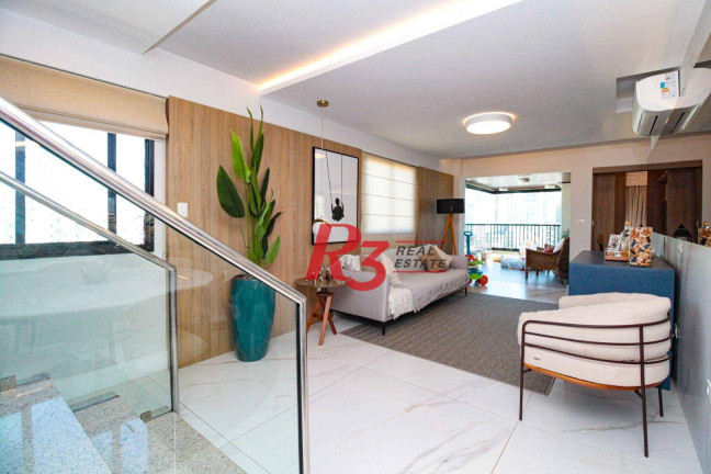 Imagem Cobertura com 4 Quartos à Venda, 292 m² em Pompéia - Santos Imagem Cobertura com 4 Quartos à Venda, 292 m² em Pompéia - Santos