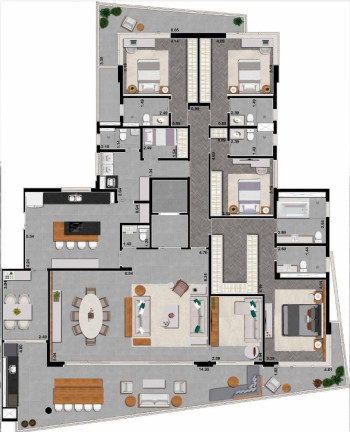 Imagem Imóvel com 4 Quartos à Venda, 322 m² em Vila Do Golf - Ribeirão Preto