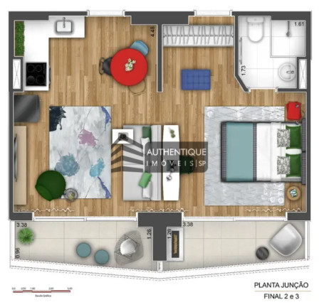 Imagem Apartamento com 1 Quarto à Venda, 22 m² em Centro - São Paulo Imagem Apartamento com 1 Quarto à Venda, 22 m² em Centro - São Paulo