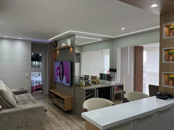Imagem Imóvel com 2 Quartos para Alugar, 62 m² em Jardim - Santo André