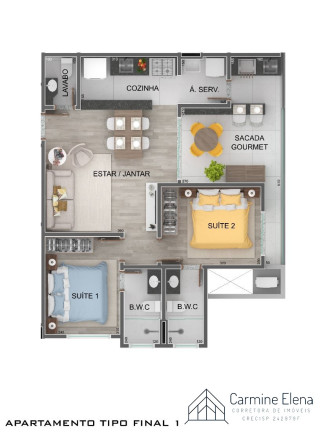 Imagem Apartamento com 2 Quartos à Venda, 70 m² em Itaguá - Ubatuba Imagem Apartamento com 2 Quartos à Venda, 70 m² em Itaguá - Ubatuba