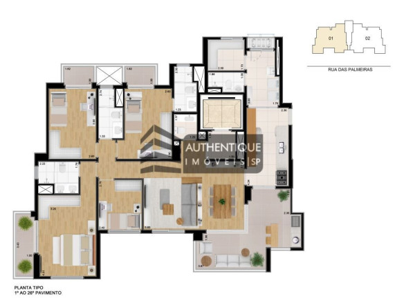 Imagem Apartamento com 4 Quartos à Venda, 153 m² em Jardim - Santo André Imagem Apartamento com 4 Quartos à Venda, 153 m² em Jardim - Santo André