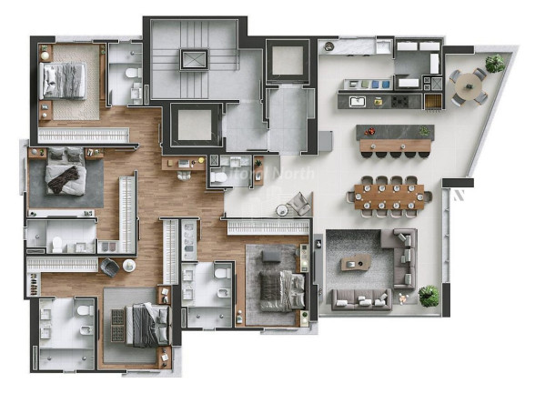 Imagem Apartamento com 4 Quartos à Venda, 190 m² em Centro - Balneário Camboriú