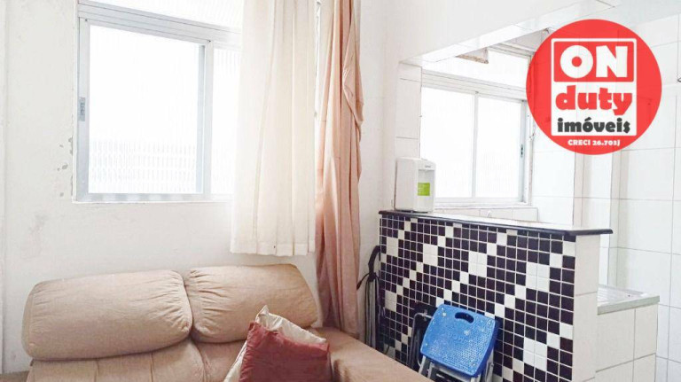 Apartamento com 1 Quarto à Venda, 39 m² em Boqueirão - Santos