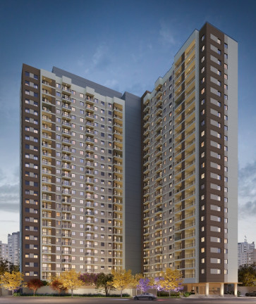 Apartamento com 2 Quartos à Venda, 46 m² em Campo Limpo - São Paulo