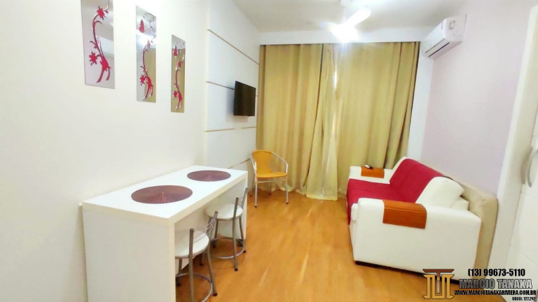 Flat com 1 Quarto para Alugar ou Temporada, 38 m² em Riviera - Bertioga