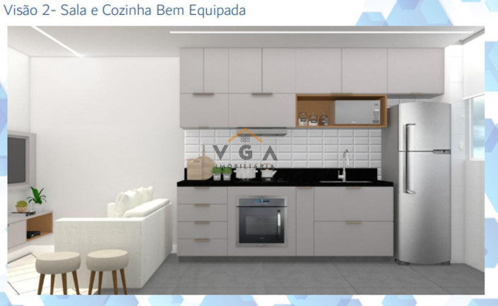 Imagem Apartamento com 2 Quartos à Venda, 38 m² em Vila Guilhermina - São Paulo