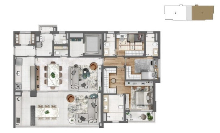 Imagem Apartamento com 3 Quartos à Venda, 165 m² em Campo Belo - São Paulo