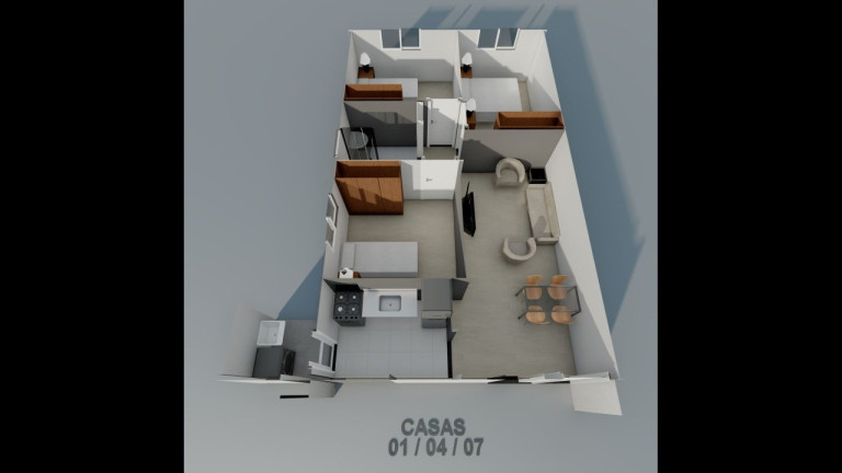 Imagem Casa com 3 Quartos à Venda, 54 m² em Chácaras Granja Pousada Del Rey - Santa Luzia Imagem Casa com 3 Quartos à Venda, 54 m² em Chácaras Granja Pousada Del Rey - Santa Luzia