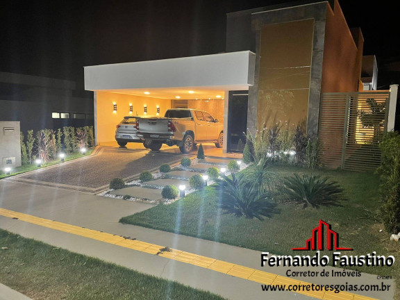 Imagem Casa de Condomínio com 3 Quartos à Venda, 175 m² em Terras Alpha Residencial 1 - Senador Canedo