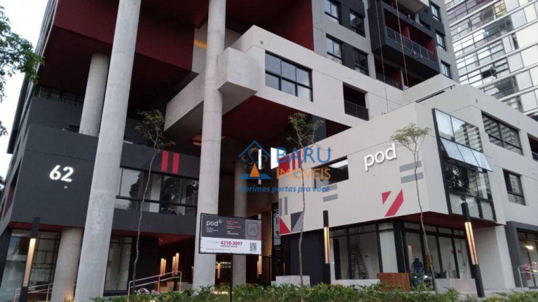 Apartamento com 1 Quarto à Venda ou Locação, 45 m² em Pinheiros - São Paulo