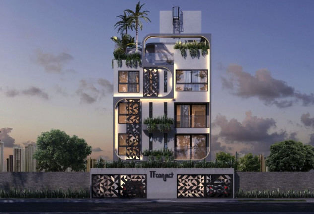 Apartamento com 2 Quartos à Venda, 54 m² em Bancários - João Pessoa