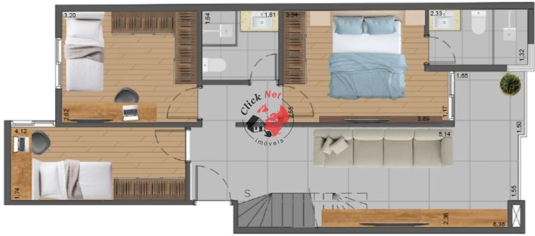 Imagem Cobertura com 3 Quartos à Venda, 119 m² em Centro - São Bernardo Do Campo Imagem Cobertura com 3 Quartos à Venda, 119 m² em Centro - São Bernardo Do Campo