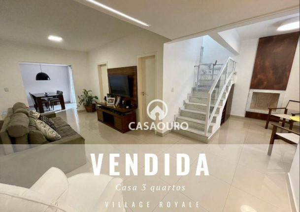 Imagem Casa com 3 Quartos à Venda, 126 m² em Condomínio Village Royale - Nova Lima